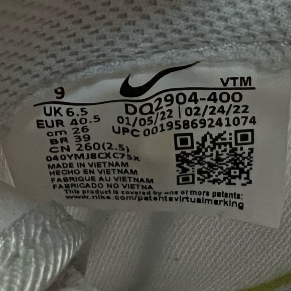 🆕NEW NIKE AIRMAX INTERLOCK AURA ASHEN SLATE SIZE 9 - Picture 6 of 6